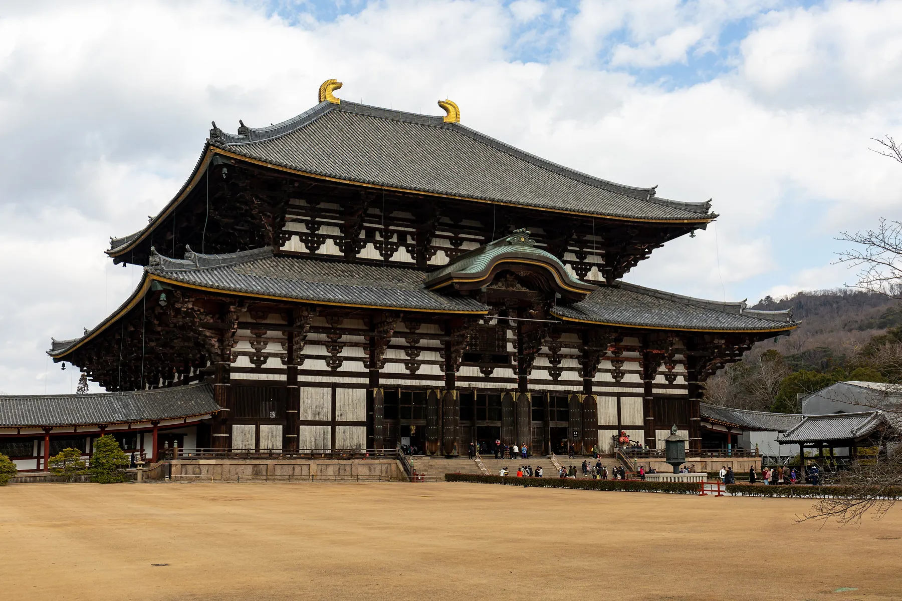 El templo Tōdai-ji, en Nara